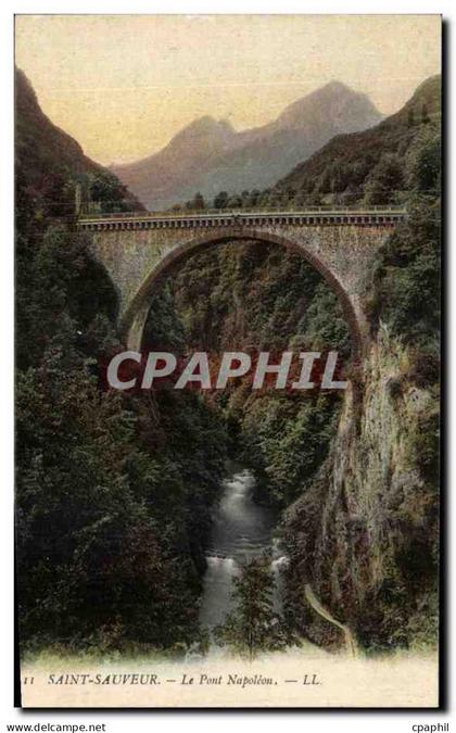 CPA Saint Sauveur Le Pont Napoleon