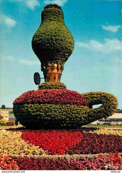 Carte Postale - 71 - Macon - Mosaïque en volume dressé - Réalisation Service des Parcs et Jardins de la Ville de Macon -