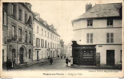CPA Magny En Vexin Hotel De Ville