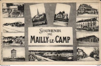 CPA Militaria Mailly le Camp Souvenir