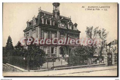 CPA Maisons Laffitte L'Hotel De Ville