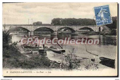 CPA Maisons Laffitte Le Pont