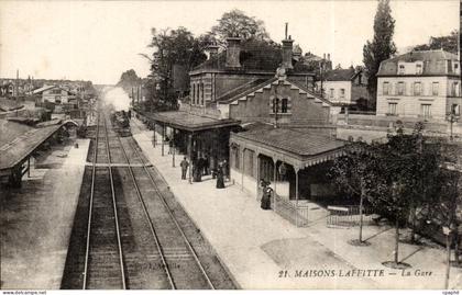 Maisons Laffitte CPA La gare (train)