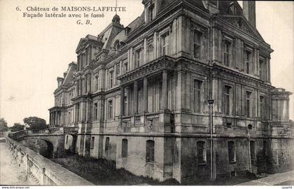 Maisons Laffitte - Le Chateau - Facade Laterale - CPA