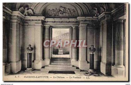Maisons Laffitte - Le Chateau - Le Vestible - CPA