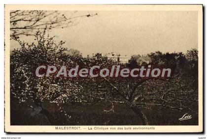 CPA Malestroit La Clinique Vue Des Bois Environnants