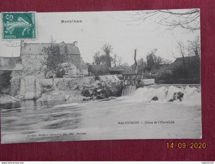 CPA - Malestroit - Usine de l'Electricité