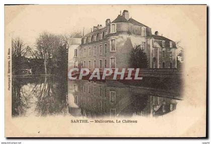CPA Sarthe Malicorne Le Chateau