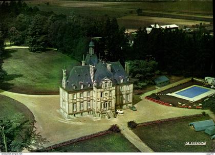 CPSM Malicorne Le Chateau de Rive Sarthe SNCF