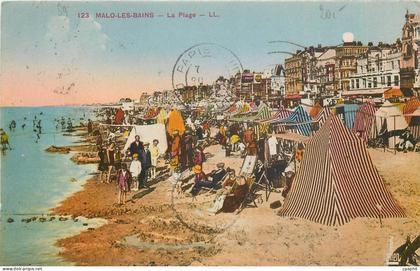 CPA Malo les Bains La Plage