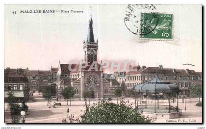 CPA Malo Les Bains Place Turenne