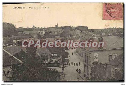 CPA Mamers Vue Prise De La Gare