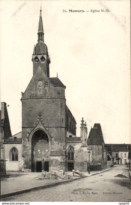 Mamers CPA Eglise