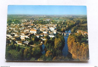 Cpm 1977, Mansle, vue générale, Charente 16