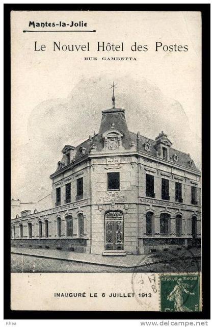 78 Mantes-la-Jolie poste D78D K78361K C78361C RH084658