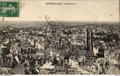 CPA Mantes la jolie Panorama