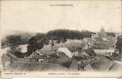 CPA La Champagne Mareuil Sur Ay Vue Generale