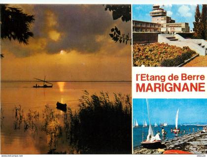 Carte Postale - 13 - Marignane - L'Etang de Berre - Multivues - CPM - Voir Scans Recto-Verso - Poscard - Carta Postal -
