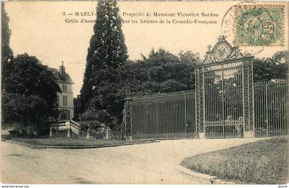 CPA Marly le Roi Propriete Victorien Sardou (1449555)
