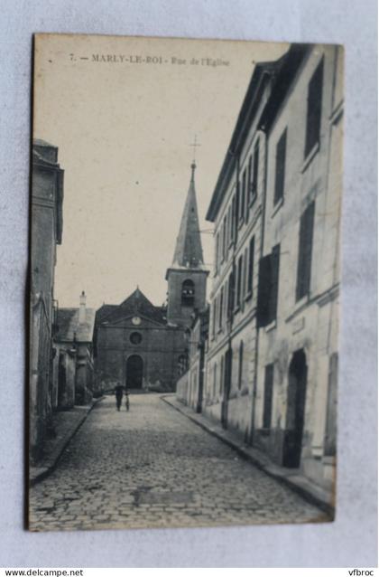 Marly le Roi; rue de l'église, Yvelines 78