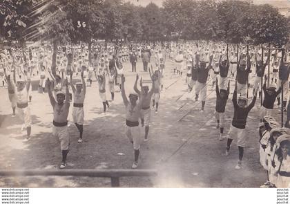 47) MARMANDE - CARTE PHOTO BALISTAI MARMANDE - CASTELJALOUX - FETE DES  ECOLES  - GYMNASES - GYMNASTIQUE - ( 3 SCANS )