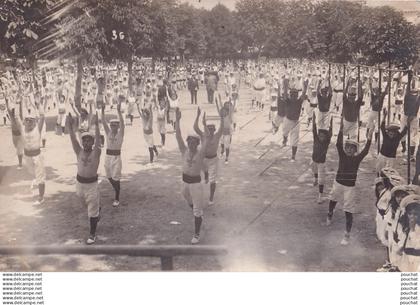 47) MARMANDE - CARTE PHOTO BALISTAI MARMANDE - CASTELJALOUX - FETE DES  ECOLES  - GYMNASES - GYMNASTIQUE - ( 3 SCANS )
