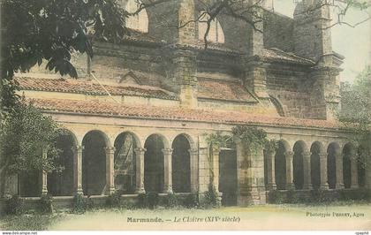 CPA Marmande Le Cloitre (XIVe Siecle)