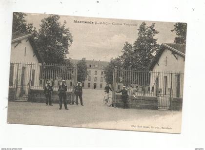 MARMANDE (L ET G) CASERNE TAMPOURE (MILITAIRES) 1916