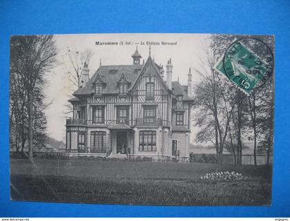 CPA  Maromme - Le Château Normand   voyagé de Tunisie