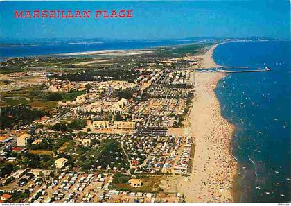34 - Marseillan Plage - Vue Générale aérienne - CPM - Voir Scans Recto-Verso