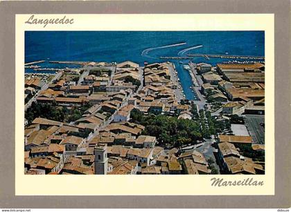 Carte Postale - 34 - Marseillan Plage - Marseillan Village - Les ports - Vue aérienne - CPM - Carte Neuve - Voir Scans R