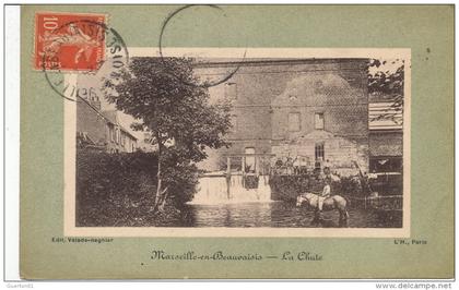 ( CPA 60 )  MARSEILLE-EN-BEAUVAISIS  /  La Chute  -