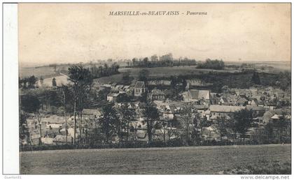 ( CPA 60 )  MARSEILLE-EN-BEAUVAISIS  /  Panorama  -