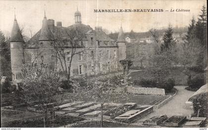 CPA Marseille En Beauvaisis Le Chateau