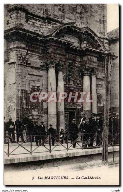 martigues - la Cathedrale - CPA