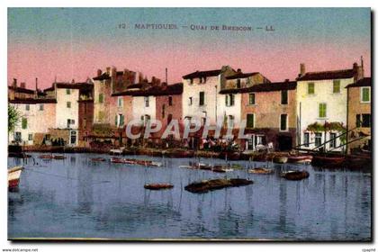 Martigues - Quai de Brescon - CPA