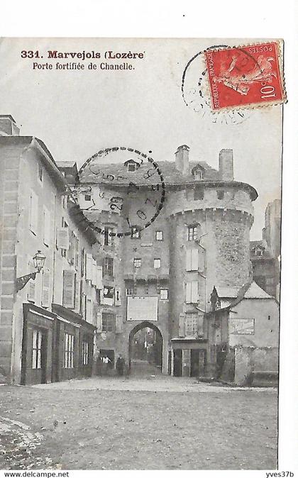 MARVEJOLS - Porte fortifiée de Chanelle