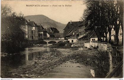 CPA Alsace Masevaux Pont sur la Doller (1390471)