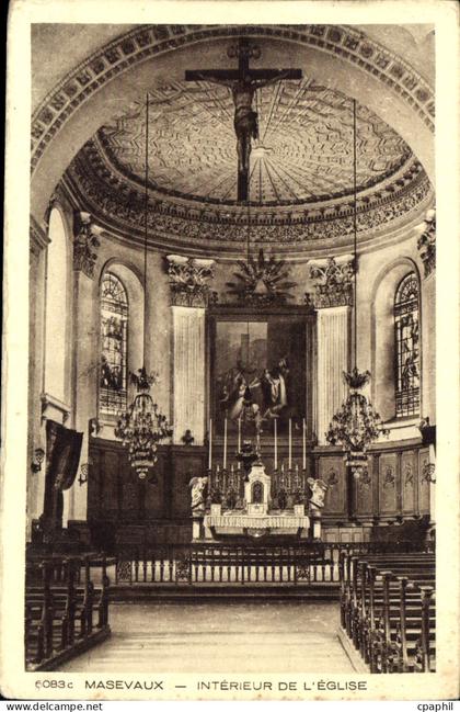 CPA Masevaux Interieur de l'Eglise