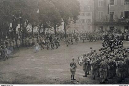 D68 - MASEVAUX - POINTCARRE ET LE ROI D'ITALIE EN SEPTEMBRE 1917