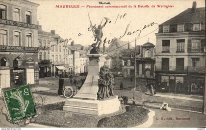 CPA Maubeuge Monument Commemoratif de la Bataille de Wattignies