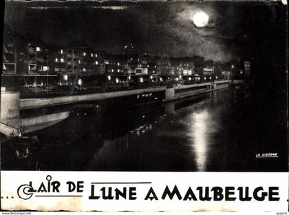 CPM Clair de Lune a Maubeuge