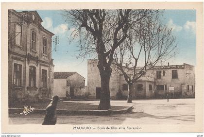 MAUGUIO - Ecole de Filles et la Perception