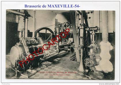 Grandes BRASSERIES Reunies de MAXEVILLE-Machine a Glace-Biere-Industrie-Commerce-France-54-