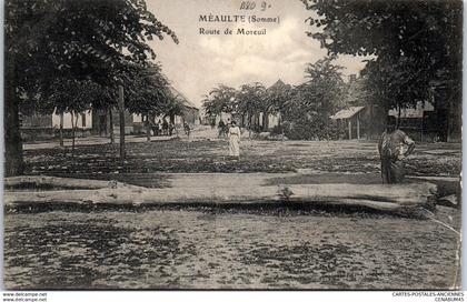 80 MEAULTE - la route de moreuil