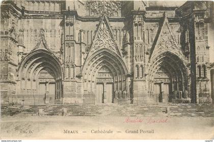 CPA Meaux Cathedrale