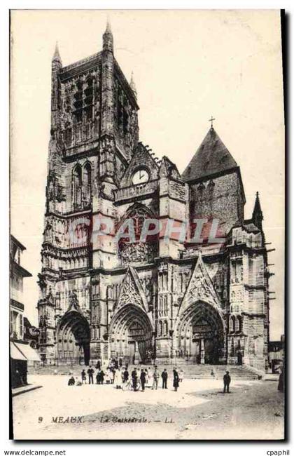 CPA Meaux la Cathedrale