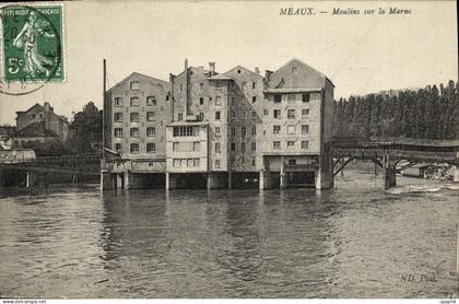 CPA Meaux Moulins sur la Marne