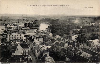 CPA Meaux Vue generale panoramique