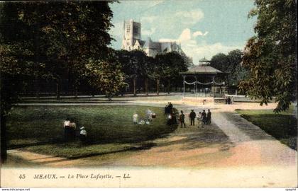 Meaux CPA La Place Lafayette